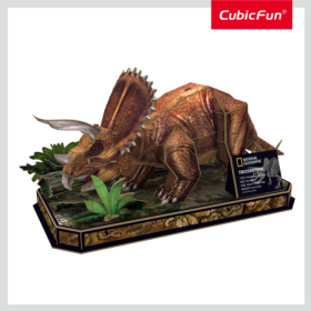 Cubic Fun - Puzzle 3D Triceratops 44 Piese Cubic Fun - 1